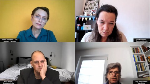 Basis-Kurs: Virtuelle Meetings erfolgreich moderieren