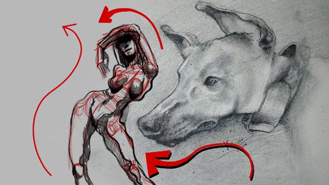 Aprende Dibujo Dinámico. No más creaciones acartonadas.