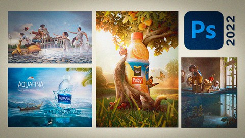 كورس الدمج الإحترافي Photo Manipulation in phtoshop 2022