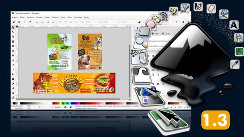 The art of lighting and camera for 3d scenes in Inkscape 1.3