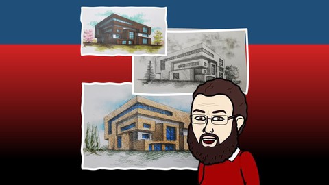 الاظهار المعماري للمنظور الخارجي