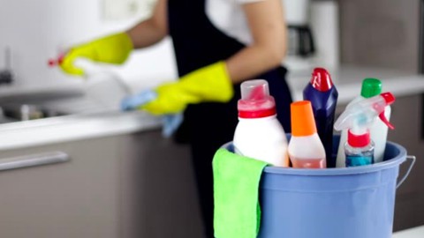 كورس تصنيع منتجات تنظيف الفنادق (مطبخ - مغسلة)