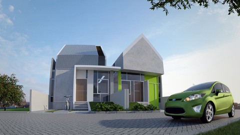 Blender : 3D Modeling Exterior untuk Pemula