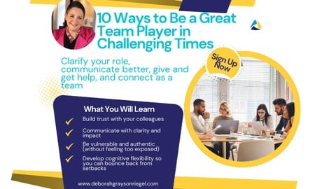 10 Ways to Be a Great Team Player in Challenging Times