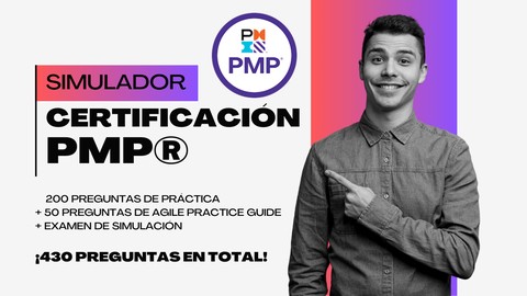SIMULADOR + PRÁCTICAS para la Certificación PMP