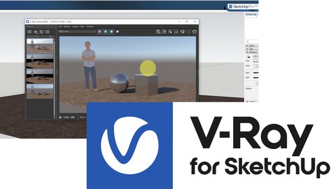 스케치업 브이레이(V-Ray for Sketchup) 2022 실무 기능 익히기