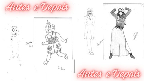 Desenho de Moda para iniciantes/ Fashion Design