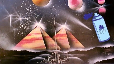 Aerosografía: como hacer cuadros con aerosoles