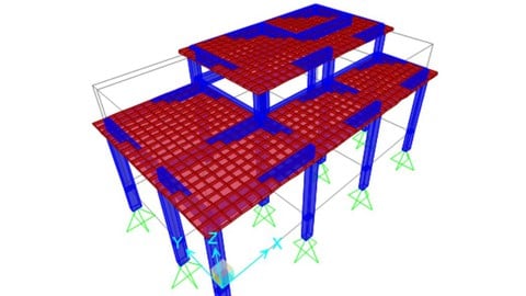 CSi Sap 2000 أساسيات وبعض المستويات المتقدمه لبرنامج الساب