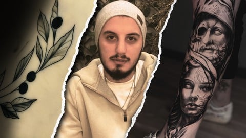 Dövme eğitimi ( Tattoo Training ) : Zero to Hero