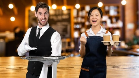 F&B Staff Training Program for Cafes & Restaurant (Hindi)