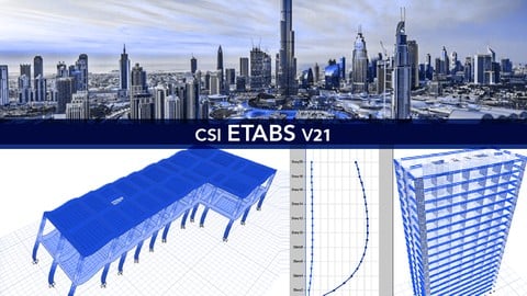 ETABS V21 Earthquake RC ( تصميم على زلازل ايتابس بالعربي)