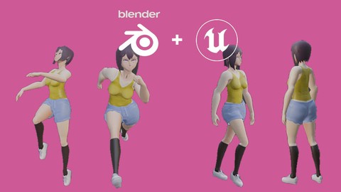 Animação para Jogos + Export para Unreal 5 - Blender 4.0