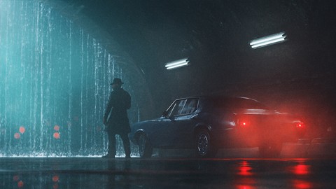 Кинематографичная сцена в Blender 3D