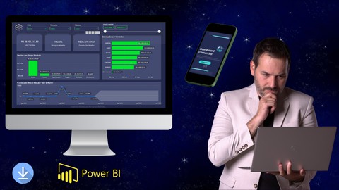 Power BI + Dashboard Vendas Mobile + Dados do Protheus TOTVS