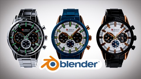 Packshot 3D com blender