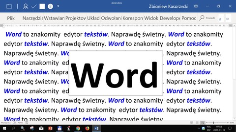 Profesjonalne sztuczki w MS Word