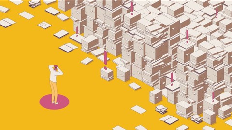 Organización de archivos acumulados